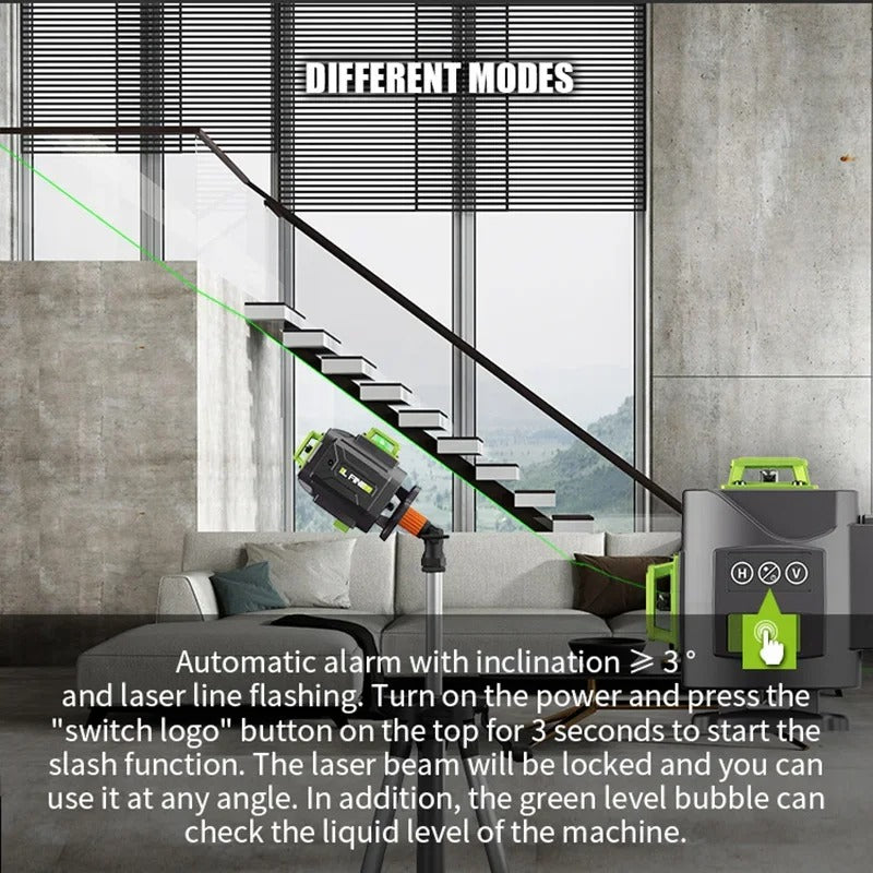 🔥 3D/4D Laser Level with 12/16 Lines | 360° Auto-Leveling⚡400% Brighter Beam🌟【Woodworking Pro Kit】Super Powerful Horizontal/Vertical Cross Laser for Tile & Framing 🔥 3D/4D Laser Level with 12/16 Lines | 360° Auto-Leveling⚡400% Brighter Beam🌟【Woodworking Pro Kit】Super Powerful Horizontal/Vertical Cross Laser for Tile & Framing